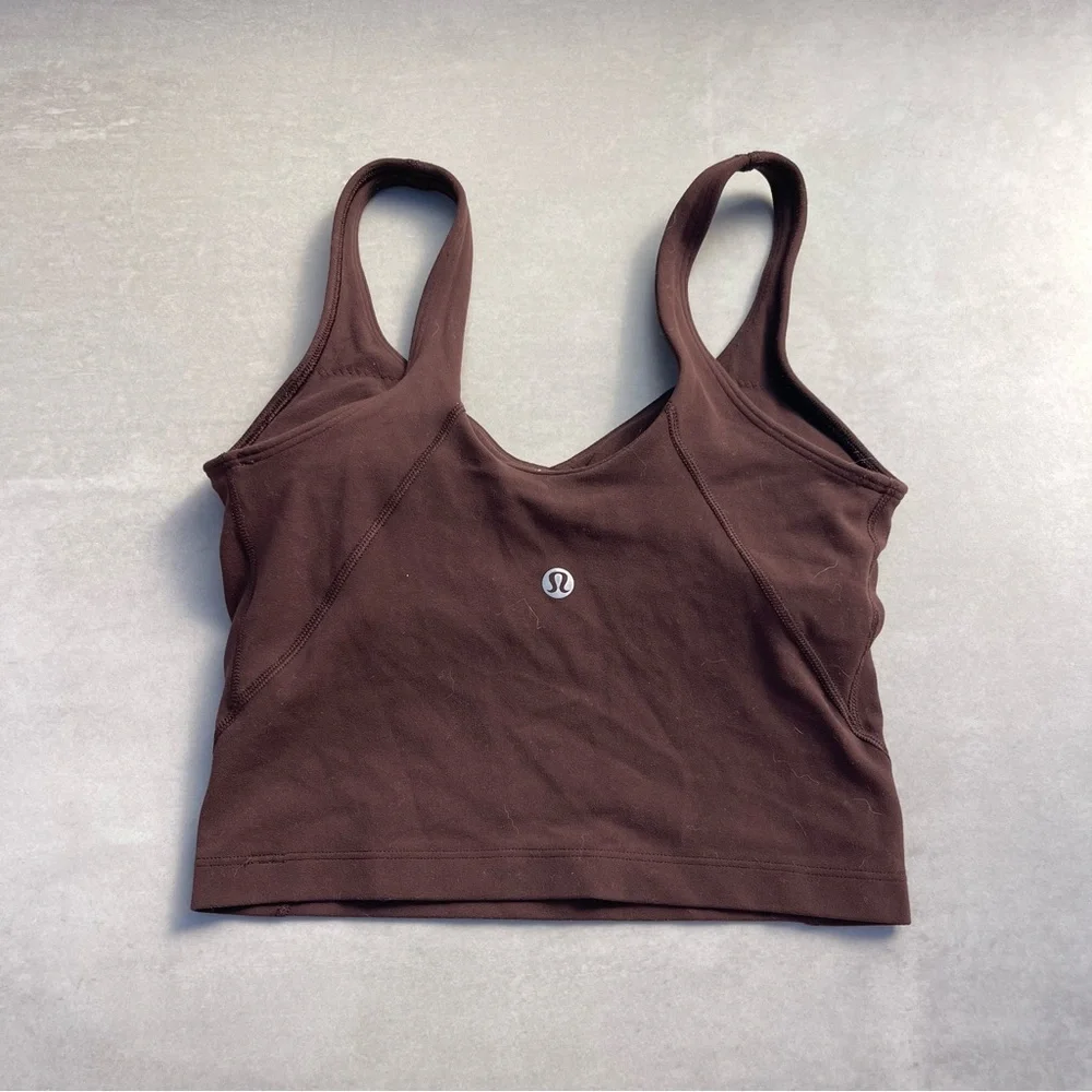 Lululemon Align Tank Top Spiced Chai Size 2 RARE COLOR